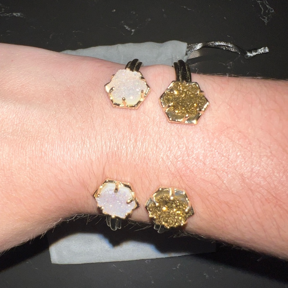 Kendra Scott Drusy Bangle Braclets - image 3